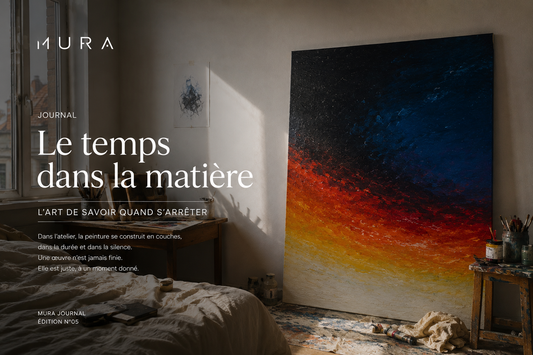 Dans l'atelier : la fabrique d'une œuvre Mura