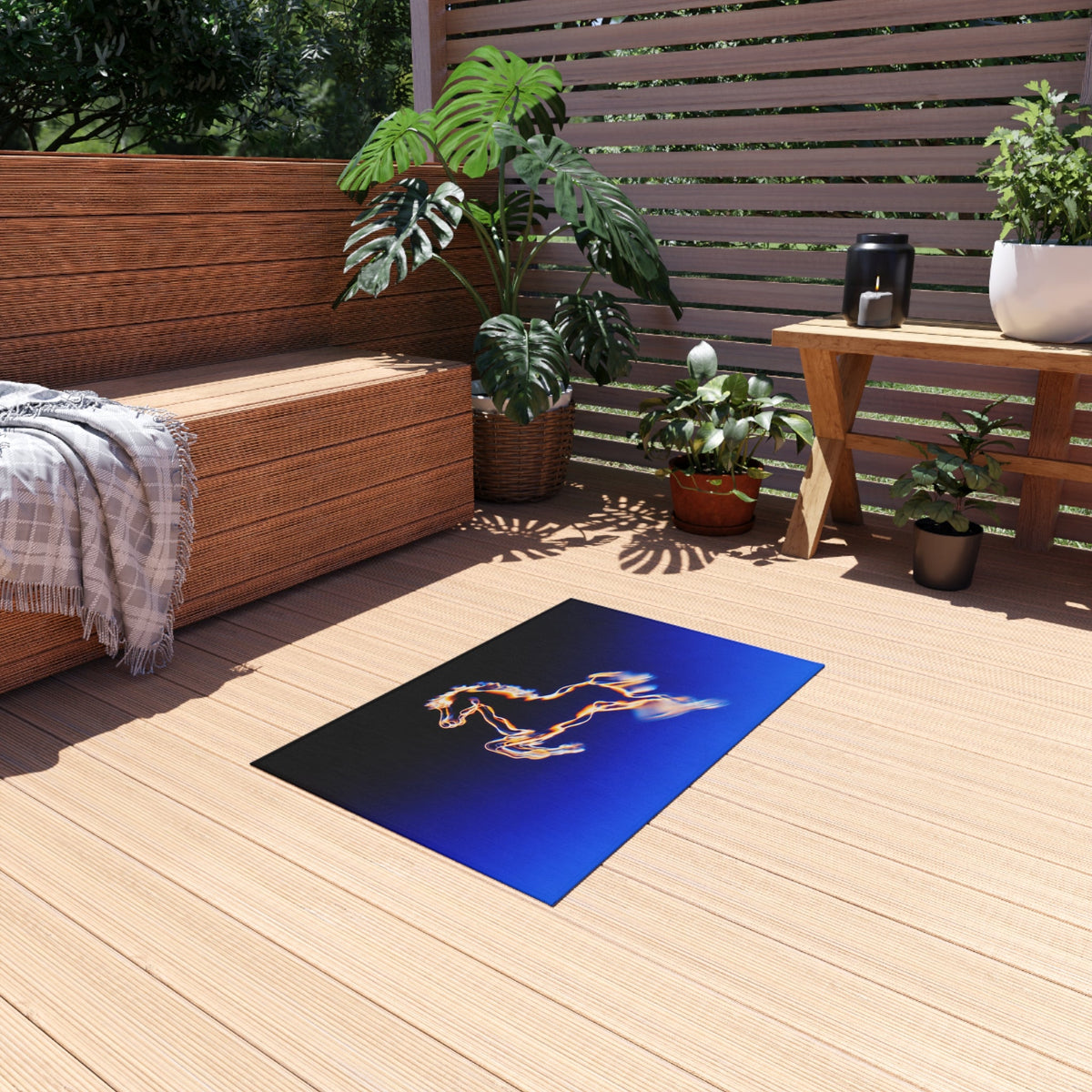Tapis Coursier en polyester chenille – Mura Endurance