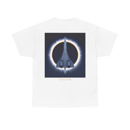 Tee-shirt Mura Concorde, inspiré du supersonique français — porté