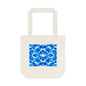 Tote bag Tsunéan, vagues bleues et blanches – Mura Défense