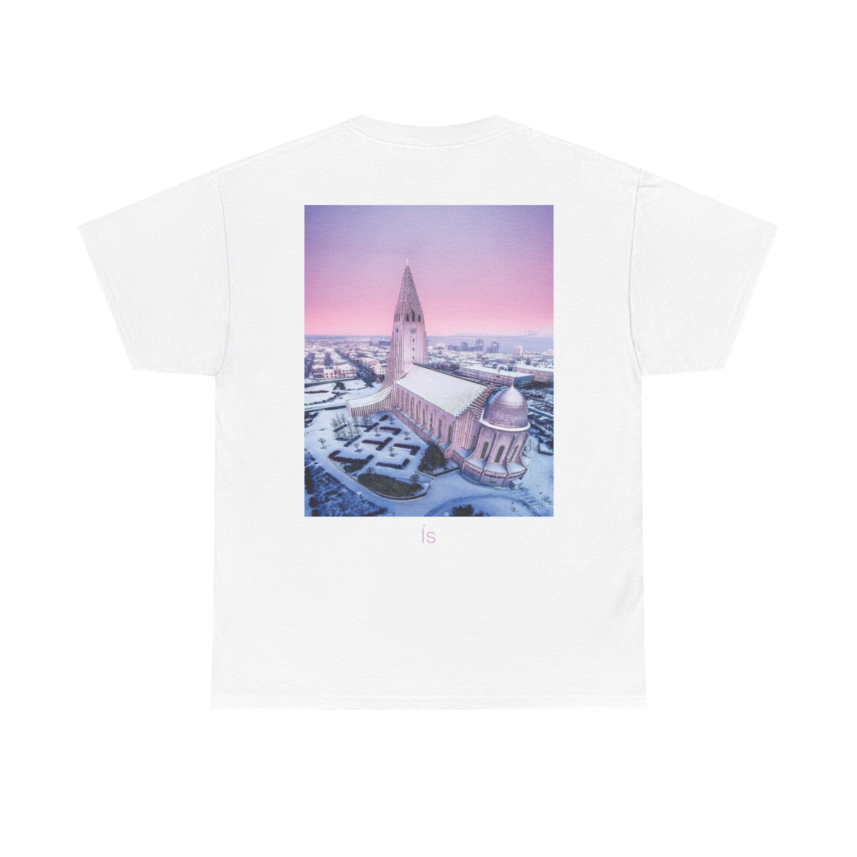 Tee-shirt Mura Ís, inspiré de l'Islande — porté