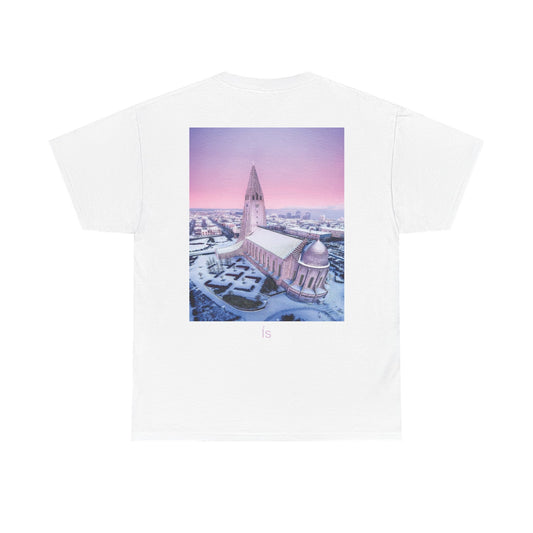 Tee-shirt Mura Ís, inspiré de l'Islande — porté