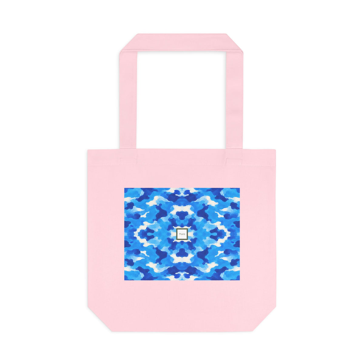 Tote bag Tsunéan, vagues bleues et blanches – Mura Défense