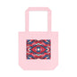 Tote bag Magméan, fragments rose, rouge et bleu – Mura Défense