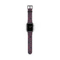 Bracelet Apple Watch Invisombre, motif bordeaux et violet sombre – Mura Défense