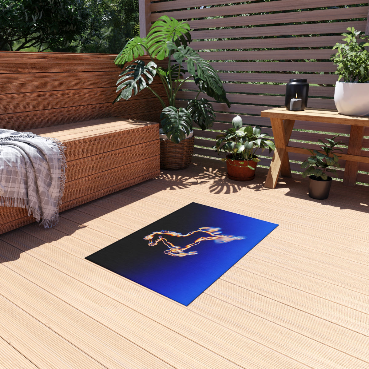 Tapis Coursier en polyester chenille – Mura Endurance