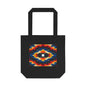 Tote bag Sdust, chevrons orange, bleus et rouges – Mura Défense