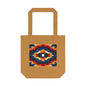 Tote bag Sdust, chevrons orange, bleus et rouges – Mura Défense